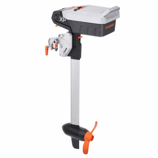 Torqeedo Travel XP - Power Package - 5PS, Elektro-Außenbordmotor RL (Langschaft) Fernbedienung, großer Akku
